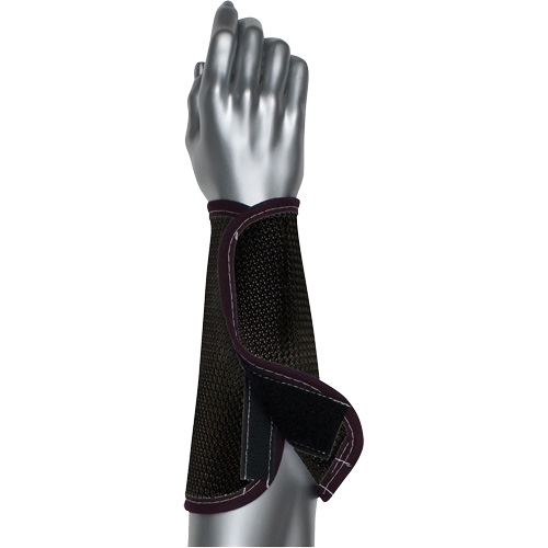 Kut Gard&reg; 2-Ply Cane Mesh Sleeve, Nylon, 9", ASTM ANSI Level A4, Black We Share Industrial Supply