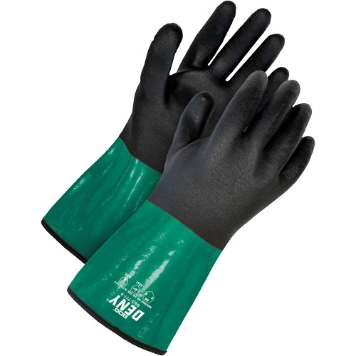 Chemical-Resistant Gloves with Cut-Resistant Lining, Size 6/X-Small, 12" L, PVC We Share Industrial Supply