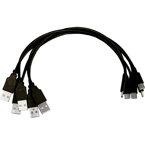 C&acirc;ble de rechange pour multi-chargeur USB-C We Share Industrial Supply