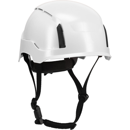 North&reg; RZRBack Industrial Climbing Helmet, Meets CSA Type 2, Ratchet Suspension, Vented We Share Industrial Supply