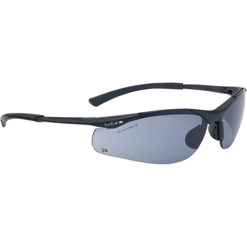 Lunettes de s&eacute;curit&eacute; Contour BSSI, Lentille Brun/Fum&eacute;e, Antibu&eacute;e/Anti-&eacute;gratignures, ANSI Z87+ We Share Industrial Supply