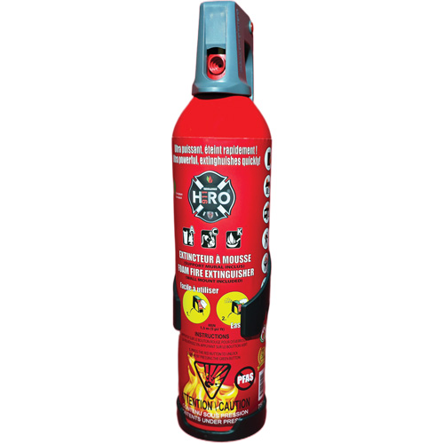 Extincteur Hero 911 sans PFAS, ACK, Capacit&eacute; 750 ml We Share Industrial Supply