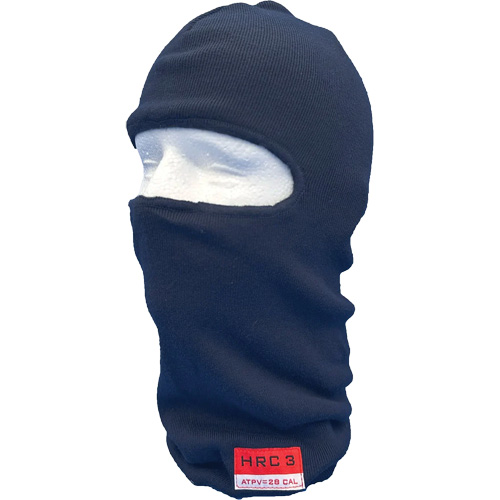 Atlas Thermax&reg; FR/AR Knitted Balaclava, Acrylic/Cotton, Blue We Share Industrial Supply