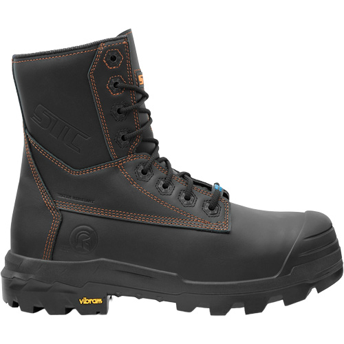 Bottes de travail Metpro Flex avec protecteur m&eacute;tatarsien, Cuir, Taille 8-1/2, Imperm&eacute;able We Share Industrial Supply