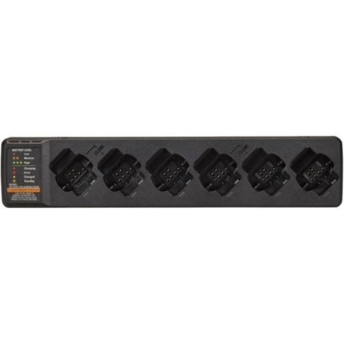 Chargeur multi-unit&eacute;s &agrave; 6 emplacements pour radio bidirectionnelle Curve We Share Industrial Supply