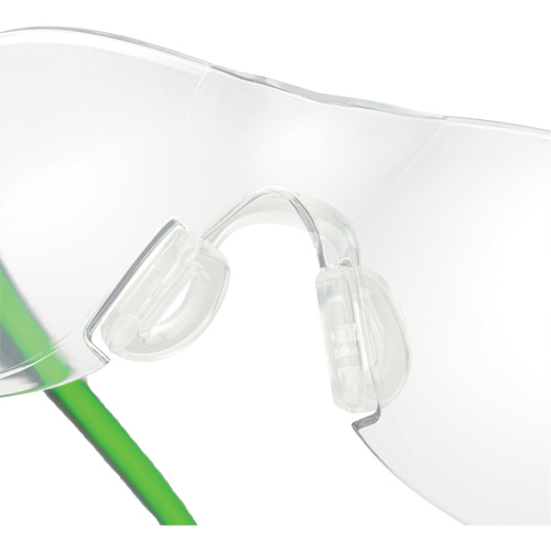 Lunettes de s&eacute;curit&eacute; gris/vert Adapt Lite, Lentille Transparent, Antibu&eacute;e/Anti-&eacute;gratignures, ANSI Z87+/R&eacute;pond ou surpasse la norme CSA Z94.3 We Share Industrial Supply