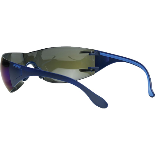 Lunettes de s&eacute;curit&eacute; Adapt Lite, Lentille Miroir bleu, Antibu&eacute;e/Anti-&eacute;gratignures, ANSI Z87+/R&eacute;pond ou surpasse la norme CSA Z94.3 We Share Industrial Supply