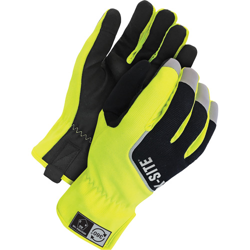 Gants de performance X-Site r&eacute;sistants &agrave; la coupe et compatibles avec les &eacute;crans tactiles, Taille Moyen, Enveloppe en Microfibre/Spandex, ASTM ANSI niveau A5 We Share Industrial Supply