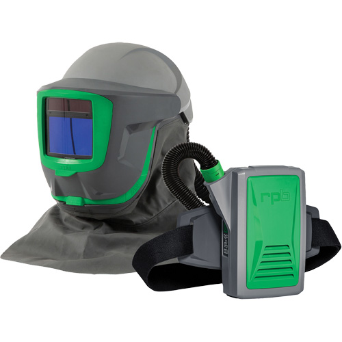 Z-Link+ PAPR System with Shoulder Cape & Visor, Facepiece Respirator/Welding Helmet We Share Industrial Supply
