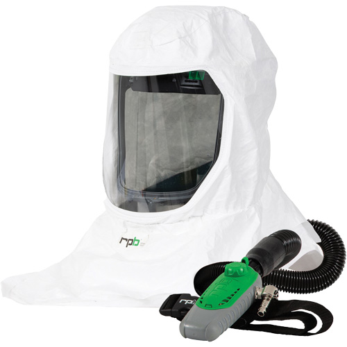 T-Link Respirator with Bump Cap, Breathing Tube & C40, Loose Fitting Hood & Faceshield We Share Industrial Supply