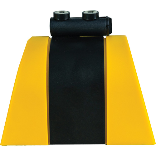 Syst&egrave;me de barri&egrave;re de s&eacute;curit&eacute; HAZLOK, Plastique, Fixation magn&eacute;tique, 30', Ruban Noir et jaune We Share Industrial Supply