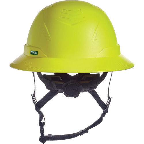 V-Gard H2&reg; Full Brim Safety Helmet, Ratchet Suspension, Non-Vented We Share Industrial Supply