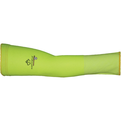 Max KTX1HV Cut-Resistant Sleeve, 2X-Large, TenActiv, 18", ASTM ANSI Level A9, High Visibility Yellow We Share Industrial Supply