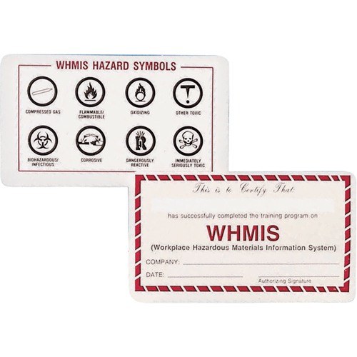 Cartes de portefeuille SIMDUT We Share Industrial Supply