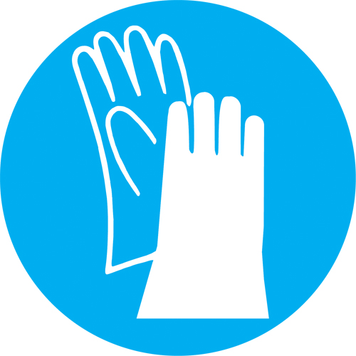 &eacute;tiquettes avec pictogramme Right to Know - Bottes, Vinyle, Feuille, 5/8" lo x 3/4" la We Share Industrial Supply