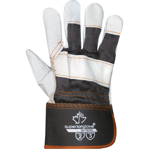 Endura&reg; Sweat-Absorbing Gloves, X-Large, Grain Cowhide Palm, Cotton Inner Lining We Share Industrial Supply