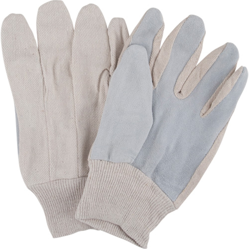 Standard-Duty Work Gloves, Large, Split Cowhide Palm We Share Industrial Supply