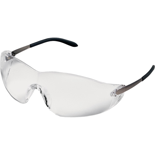Blackjack&reg; Safety Glasses, Clear Lens, Anti-Scratch, ANSI Z87+/Meets/Exceeds CSA Z94.3 We Share Industrial Supply