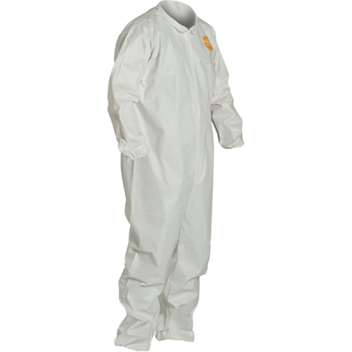 ProShield&reg; 60 Coveralls, Small, White, Microporous We Share Industrial Supply