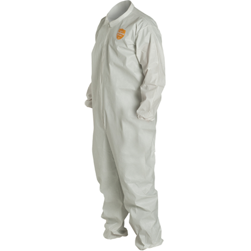 ProShield&reg; 60 Coveralls, Small, White, Microporous We Share Industrial Supply