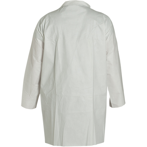 ProShield&reg; 60 Lab Coat, Microporous/Polypropylene, White, Medium We Share Industrial Supply