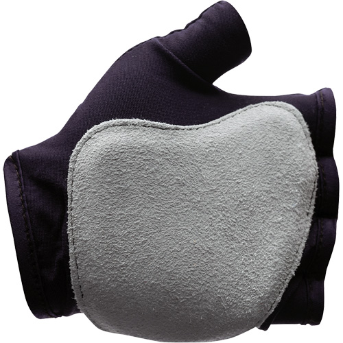 Gants antichocs sans doigts, main droite, T-petit, Paume en Cuir refendu, Poignet &agrave; enfiler We Share Industrial Supply