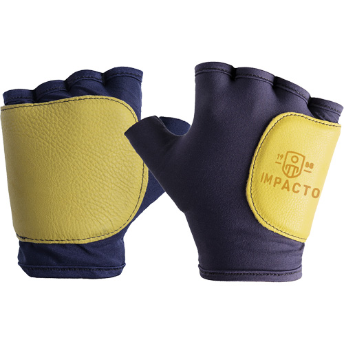 Enveloppe protectrice pour gant droit contre les impacts lat&eacute;raux et de la paume, T-petit, Paume en Cuir fleur, Poignet &agrave; enfiler We Share Industrial Supply