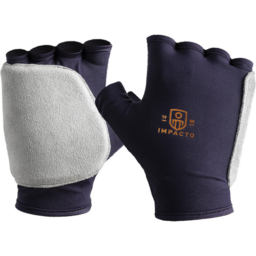Enveloppe protectrice pour gant droit contre les impacts lat&eacute;raux et de la paume, T-petit, Paume en Cuir fleur, Poignet &agrave; enfiler We Share Industrial Supply
