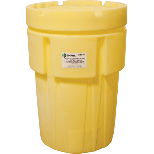 Poly-Overpack&reg; 110 Salvage Drum, 103 US gal., Stationary We Share Industrial Supply