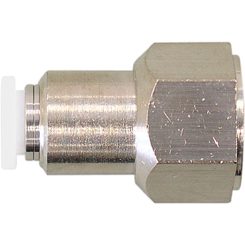 Raccord femelle droit filet&eacute; Topfit, 1/2" dia., Polym&egrave;re We Share Industrial Supply