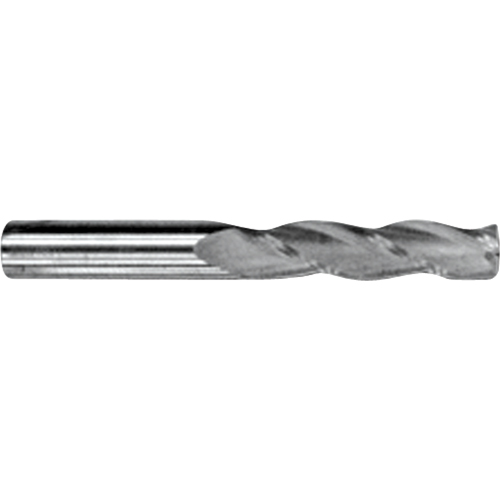 Long Series End Mill, 1/4" Dia., 4 Flutes, Carbide We Share Industrial Supply