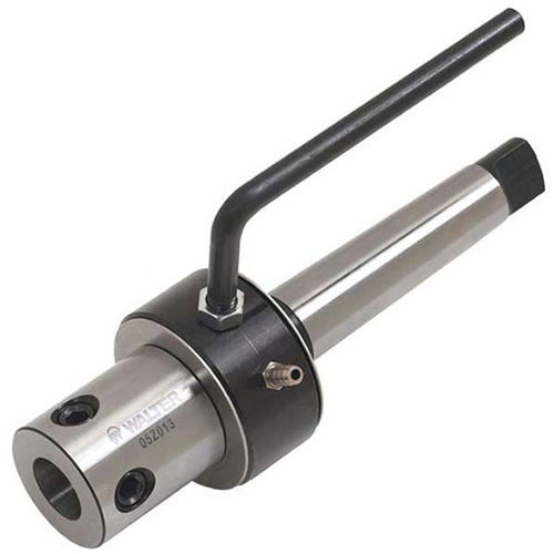 Adaptateur de queue &agrave; c&ocirc;ne Morse avec induceur de lubrifiant We Share Industrial Supply