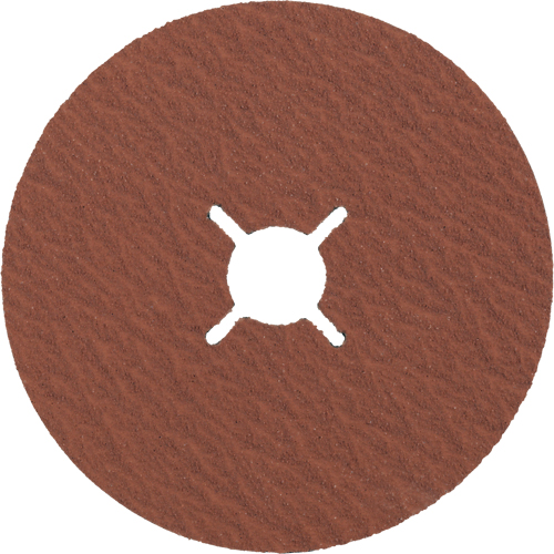 Disque en fibre, C&eacute;ramique, 80, 4-1/2" Dia x 7/8" Arbre We Share Industrial Supply