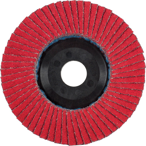 Flap Disc, 4-1/2" x 5/8"-11, Type 27, 40 Grit, Ceramic We Share Industrial Supply