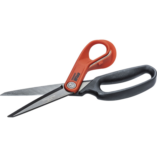 Cisailles robustes &agrave; rev&ecirc;tement en titane pour ouvriers professionnels, 10", Poign&eacute;e Anneaux We Share Industrial Supply