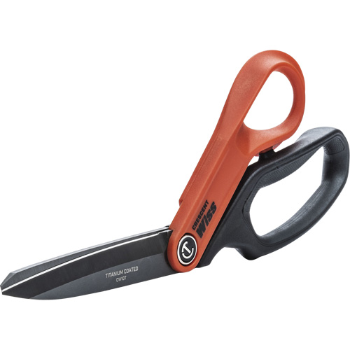 Cisaille pour ouvrier professionnel, 10", Poign&eacute;e Anneaux We Share Industrial Supply