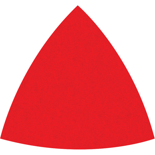 Feuilles de ponçage en triangle Hook & Lock de 3-1/8" &agrave; grain 120 pour la finition We Share Industrial Supply