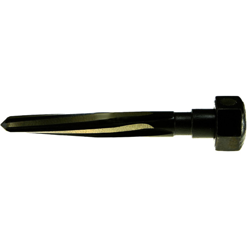 CLE-LINE 2616 Bridge Length Construction Reamer, 1-5/8", Spiral Flute, High Speed Steel, Straight Shank We Share Industrial Supply