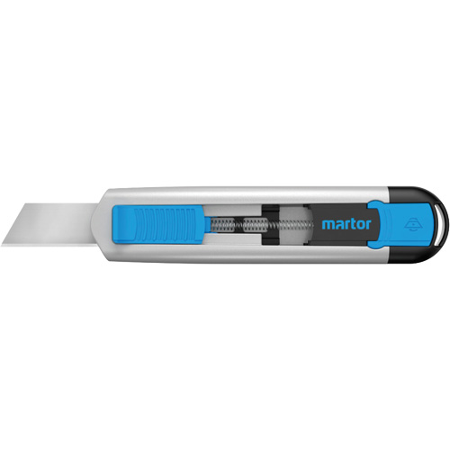 SECUNORM 540 Retractable Knife with Styropor Blade No. 17940, 36 mm, Stainless Steel, Heavy-Duty, Aluminum Handle We Share Industrial Supply