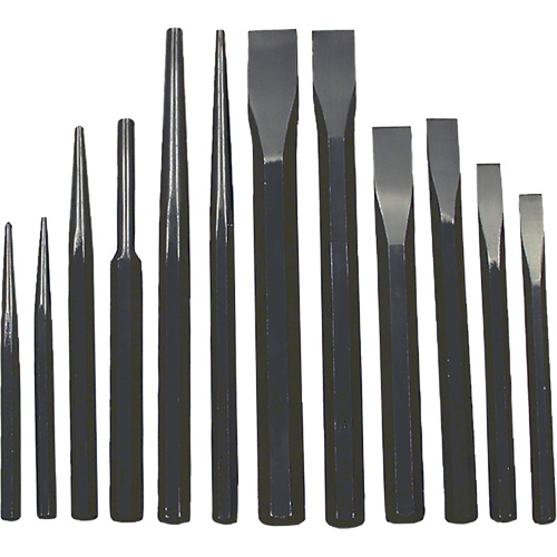 IPC-12 Jumbo Punch & Chisel Set, 12 Pieces We Share Industrial Supply