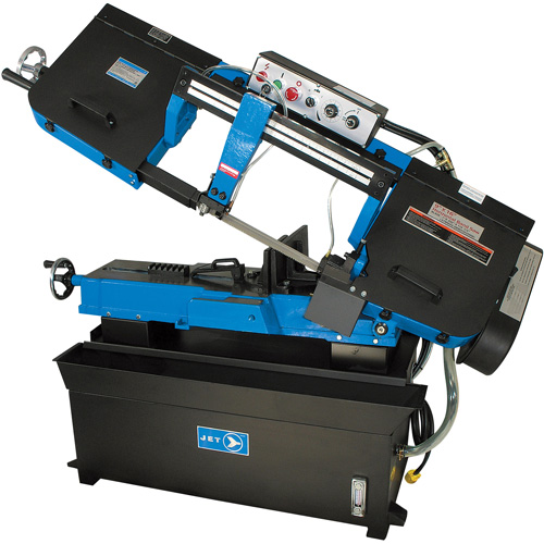 JHBS-916 Metal Bandsaw, Horizontal, 9" Round and 1-3/8" x 16" - 9" x 12" Rectangular Cutting Capacity We Share Industrial Supply