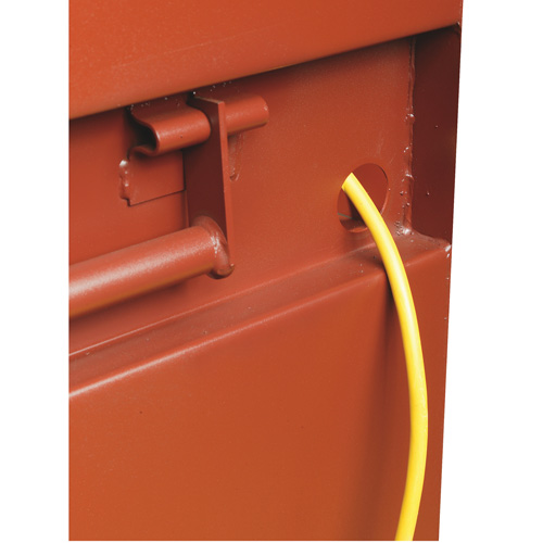 Jobsite Shelf Cabinet, Steel, 47.5 Cubic Feet, Red We Share Industrial Supply