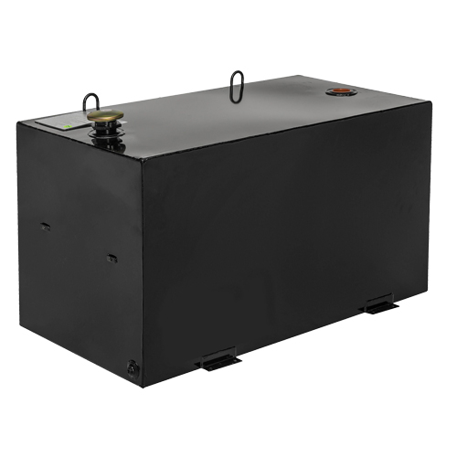 Steel Fuel Transfer Tank, Steel, 100 Gal. Capacity, Black We Share Industrial Supply