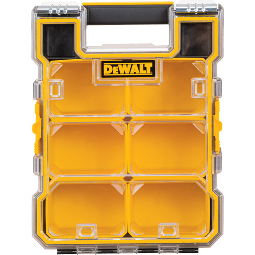Mid-Size Pro Organizer, 4-1/2" W x 10-1/4" D x 13-3/5" H, Black/Yellow We Share Industrial Supply