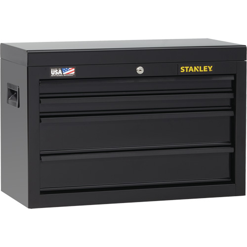 100 Series Tool Chest, 26" W, 4 Drawers, Black We Share Industrial Supply