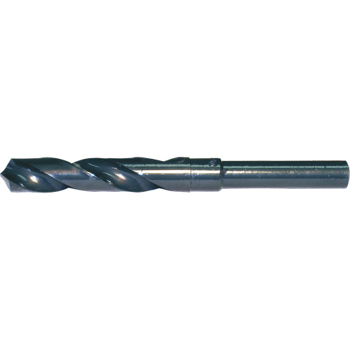 CLE-FORCE 1/2" Reduced Shank Drill Bit, 1/2", High Speed Steel, 3-1/8" Flute, 118° Point We Share Industrial Supply