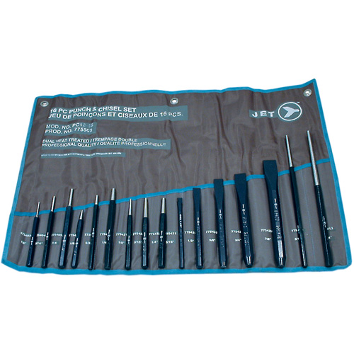 PC16-1S Punch & Chisel Set, 16 Pieces We Share Industrial Supply
