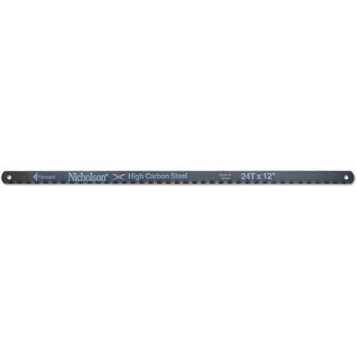 Replacement Shatterproof Hacksaw Blade, Carbon, 10" L, 18 TPI We Share Industrial Supply
