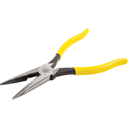 Long Nose With Side Cutter, 8-7/16" L We Share Industrial Supply