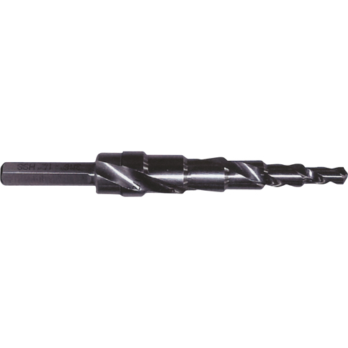 Progressive Step Drill, 3/16" - 7/8" , 1/16" Increments, High Speed Steel We Share Industrial Supply